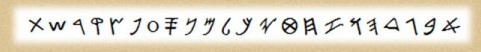 Old Hebrew i.e. Phoenician