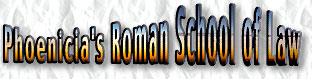 Phoenicia's Roman Law School