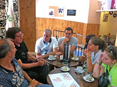 Group of archaeologist